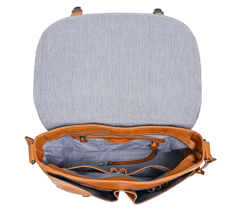 Old Trend Moonlight Leather Messenger — View 10