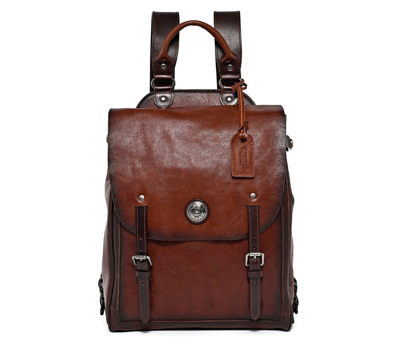 Old Trend Lawnwood Leather Backpack — View 3