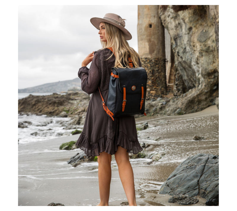 Old Trend Lawnwood Leather Backpack — View 14