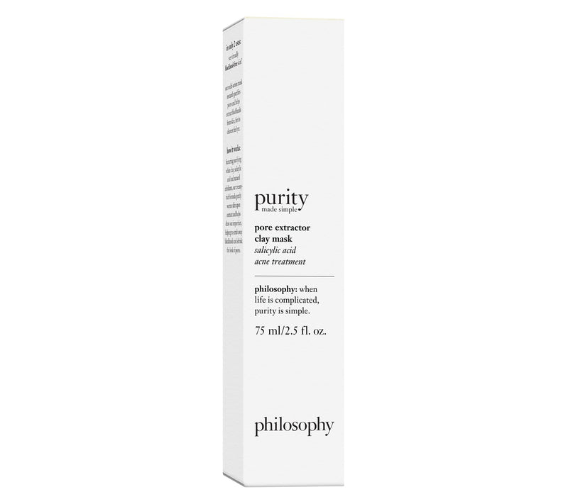 philosophy 2.5 oz. purity made simple pore extractor clay mask — View 3