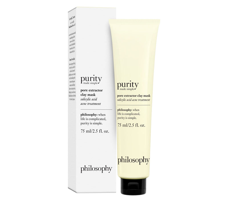 philosophy 2.5 oz. purity made simple pore extractor clay mask — Main view