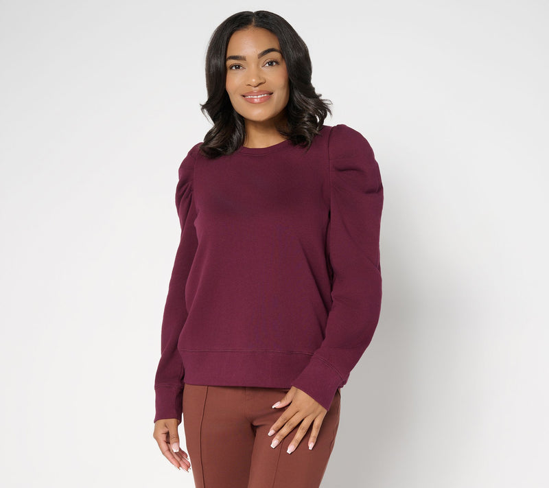 RM Sudio x Rebecca Minkoff Puff Sleeve Sweatshirt — View 11