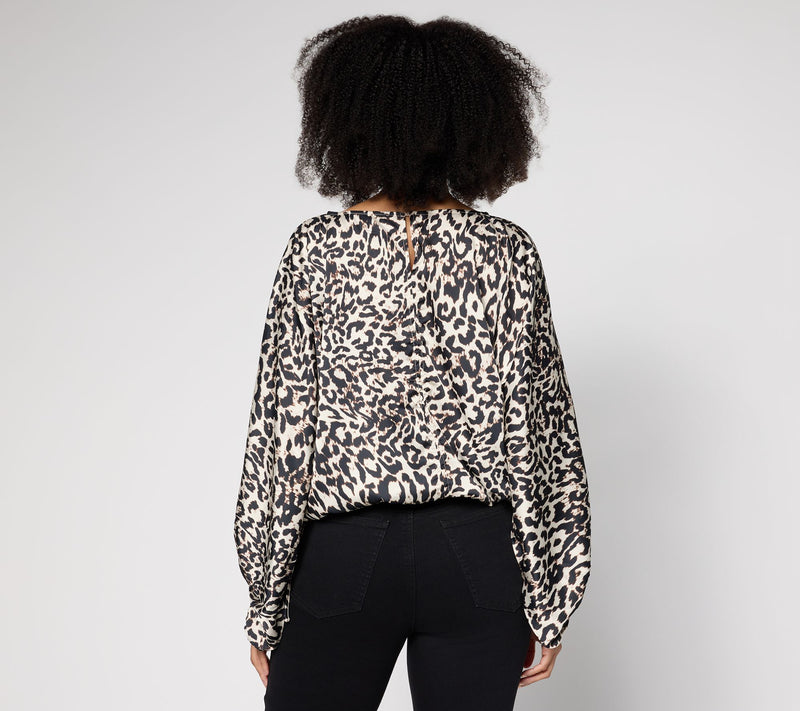 RM Studio x Rebecca Minkoff Lantern Sleeve Blouse — View 12