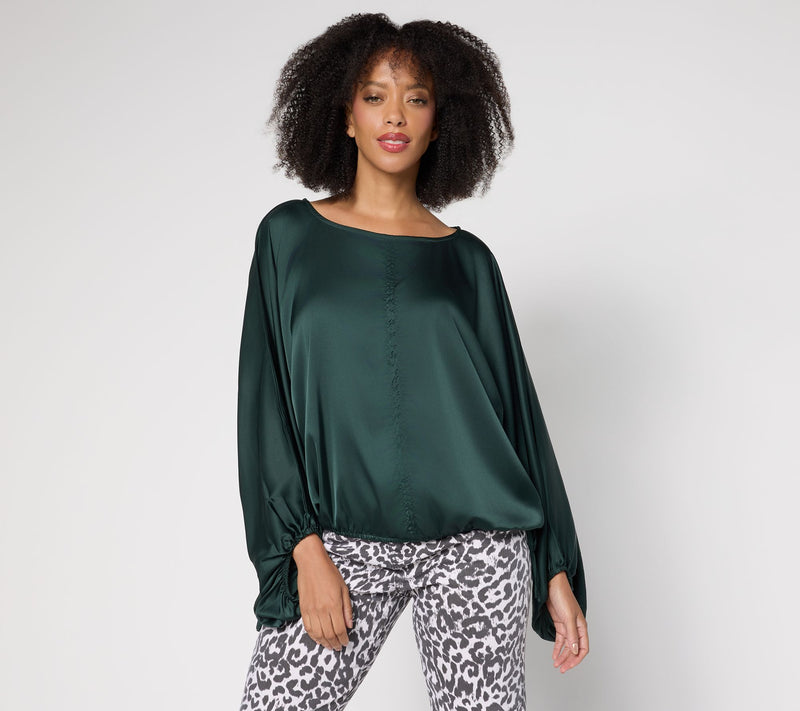 RM Studio x Rebecca Minkoff Lantern Sleeve Blouse — View 6