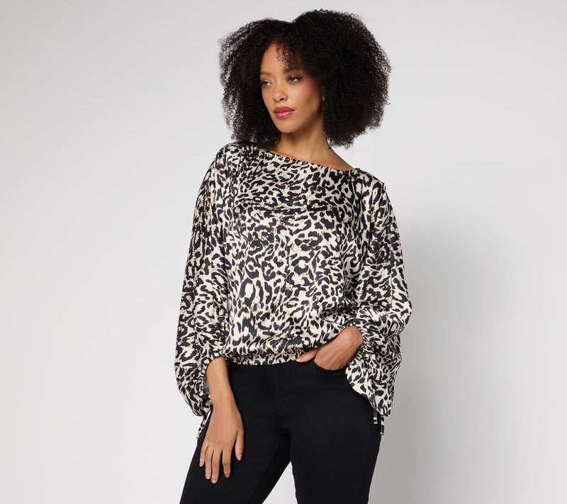 RM Studio x Rebecca Minkoff Lantern Sleeve Blouse — Main view