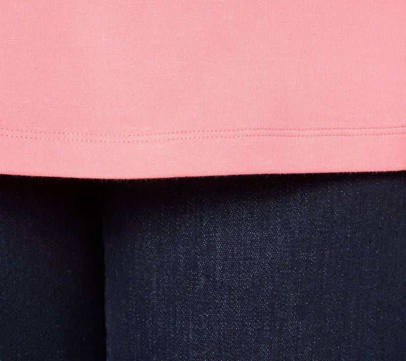 Denim & Co. Essentials So Soft Jersey Long Sleeve U-Neck Top — View 6