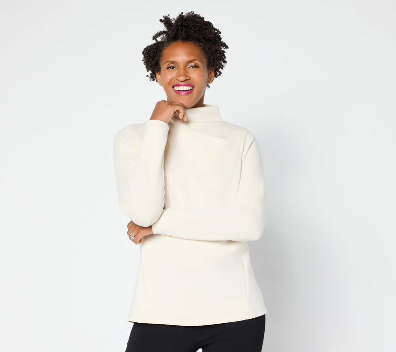 Martha Stewart Signature Comfort Stretch Crossover Top — View 12