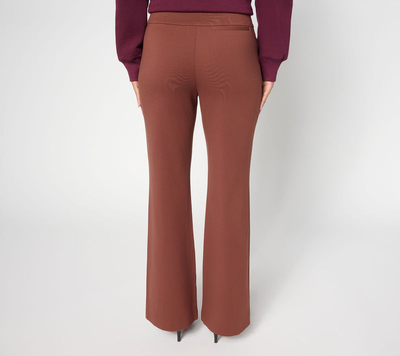 RM Studio x Rebecca Minkoff Regular Ponte Tailored Bootcut Pants — View 10