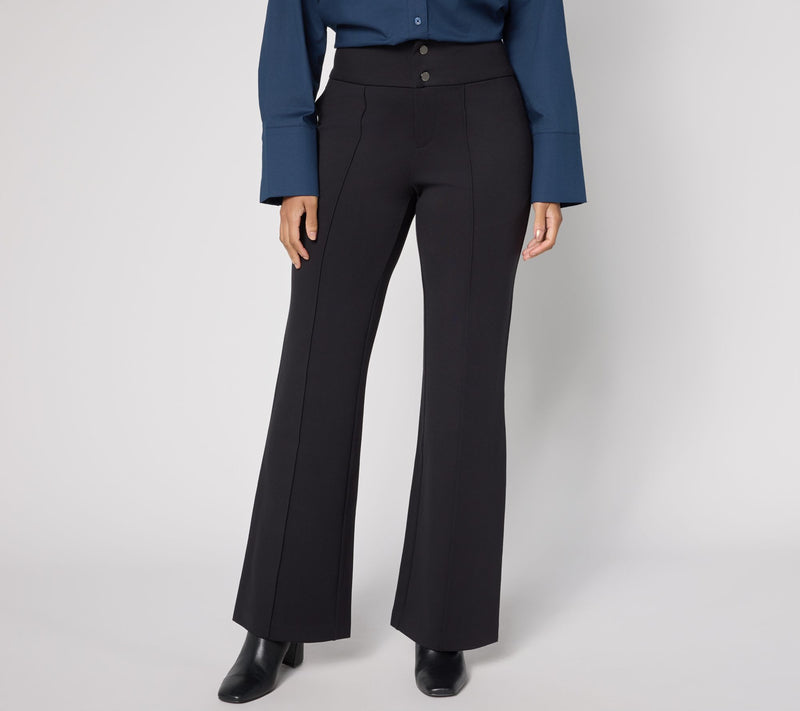 RM Studio x Rebecca Minkoff Regular Ponte Tailored Bootcut Pants — View 4