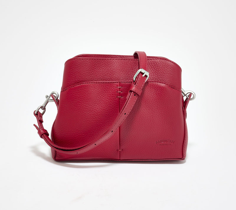 American Leather Co. Tulip Large Triple Entry Crossbody — View 13
