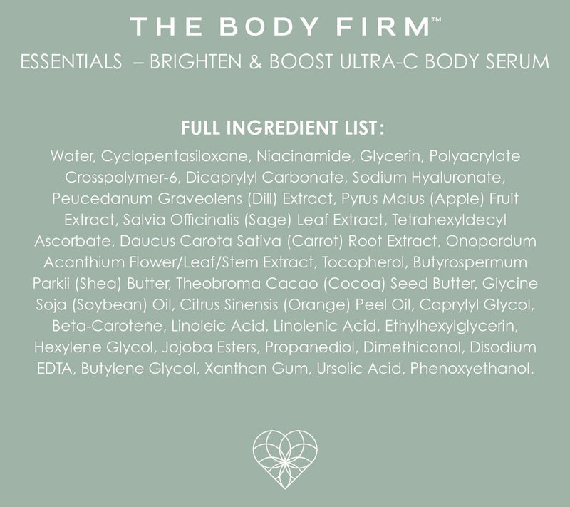 Body Firm Essentials Brighten & Boost Ultra-C Body Serum — View 3