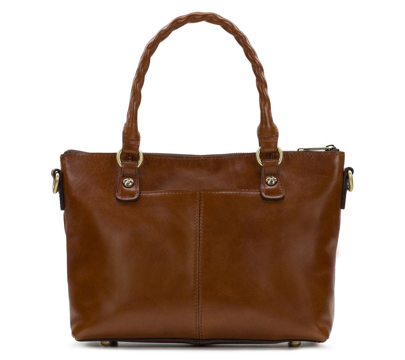 Patricia Nash Zora Distressed Leather Top Handle Bag — View 2