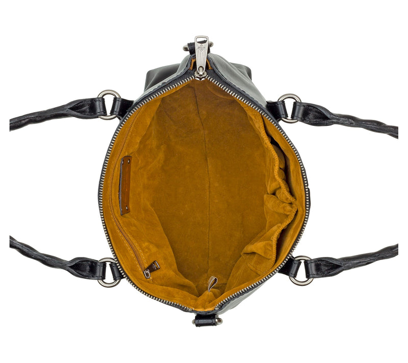 Patricia Nash Zora Distressed Leather Top Handle Bag — View 8