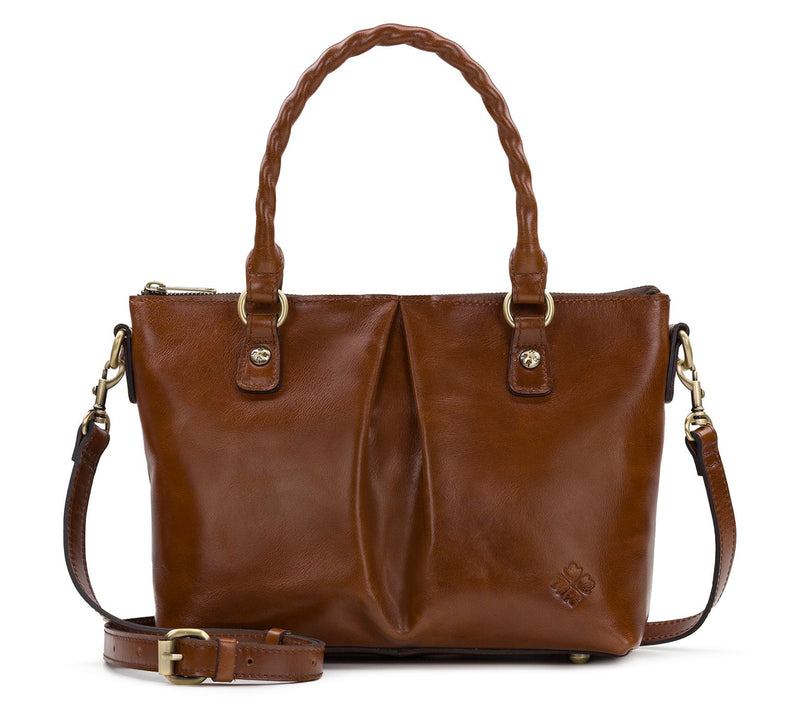 Patricia Nash Zora Distressed Leather Top Handle Bag — Main view