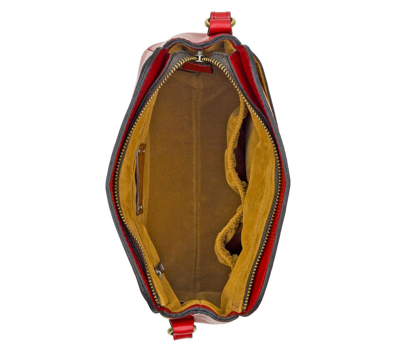 Patricia Nash Vintage Distressed Leather IthacaCrossbody — View 4