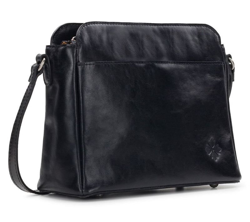 Patricia Nash Black Vintage Distressed Ithaca Crossbody — View 3