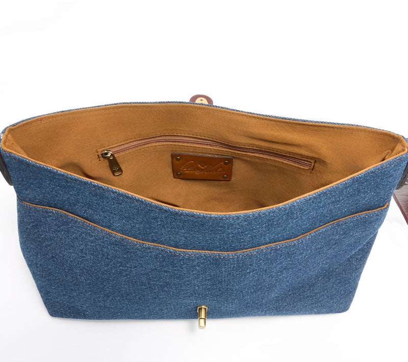 Patricia Nash Follina Denim Convertible Crossbody — View 3