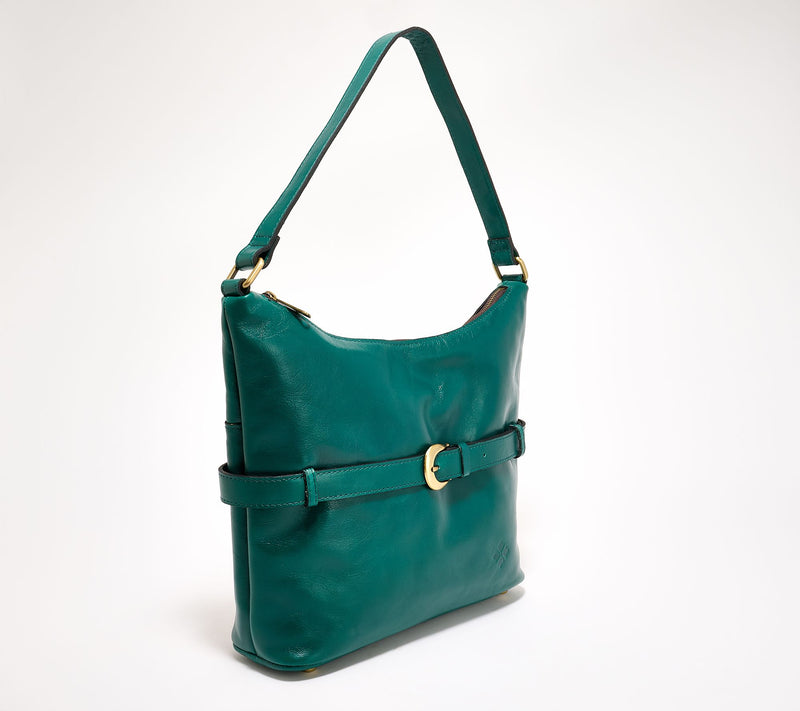 Patricia Nash Leather Elini Belted Hobo — View 2