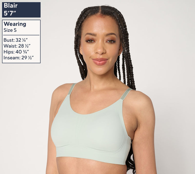 Anybody Intimates Wirefree Gel Support Bra w/ Back Closure — View 5