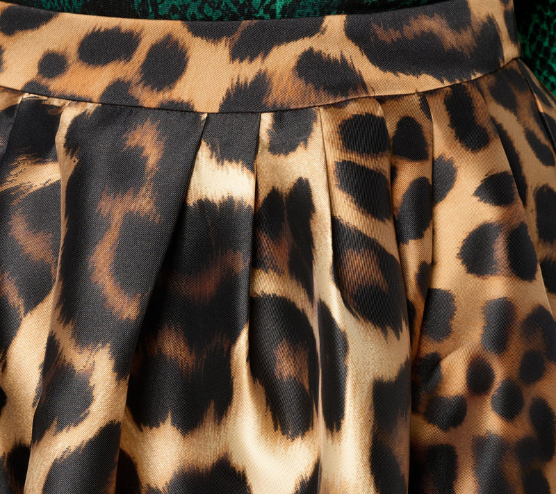 Carla Rockmore Collection Regular Printed Taffeta Ball Skirt — View 10