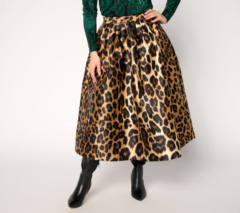 Carla Rockmore Collection Regular Printed Taffeta Ball Skirt — Main view