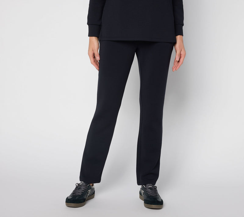 Belle by Kim Gravel Petite ScubaLuxe Straight Leg Pants — View 13