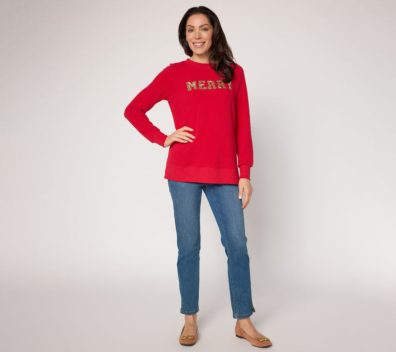 Jingle Belles by Kim Gravel Golden Girls Holiday Faux Sweater — View 14
