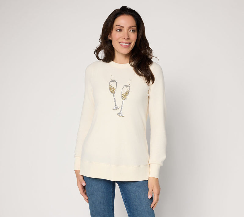 Jingle Belles by Kim Gravel Golden Girls Holiday Faux Sweater — View 7