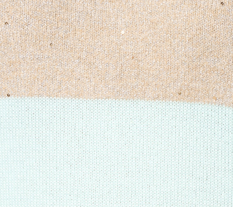 Jingle Belles by Kim Gravel Sugarplum Sparkle Striped Sweater — View 8