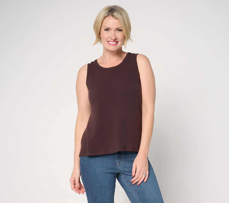 Jingle Belles by Kim Gravel Faux Sweater Tank — View 12