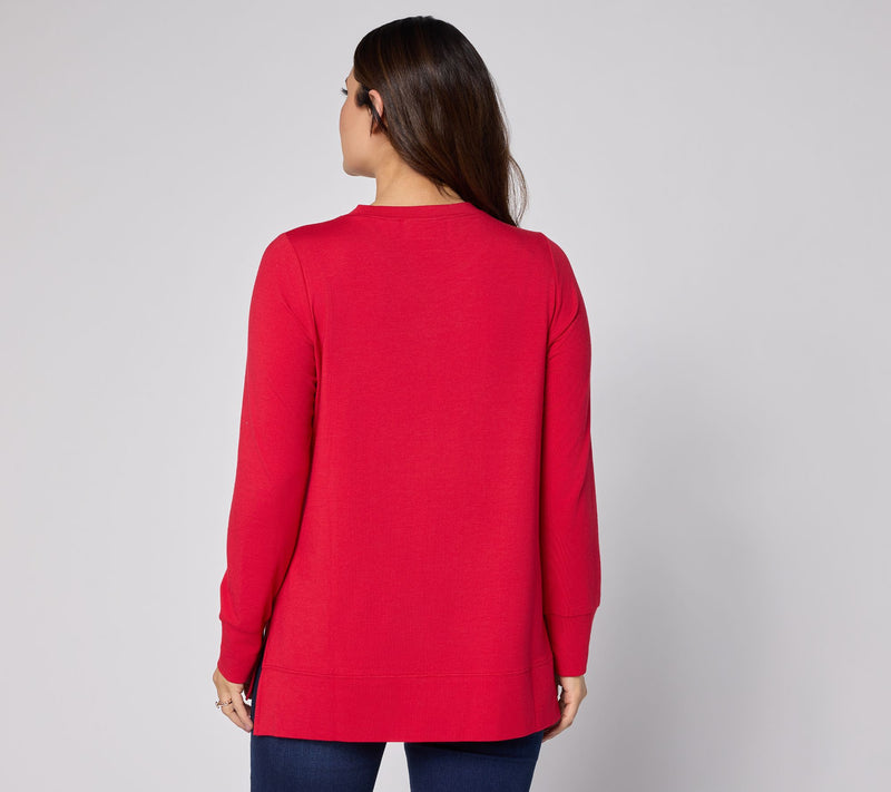 Jingle Belles by Kim Gravel TripleLuxe Golden Greetings Top — View 4