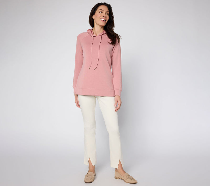 Belle by Kim Gravel ScubaLuxe Sparkle & Shine Hoodie — View 7