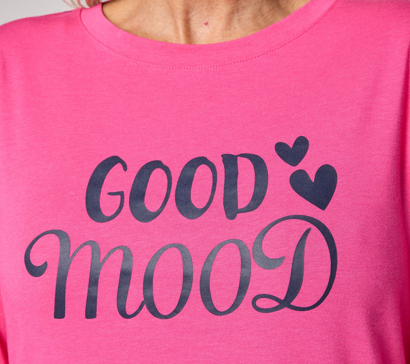 AnyBody Cozy Knit Message Top — View 6