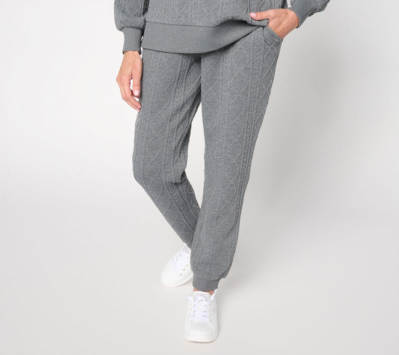 Belle by Kim Gravel Cable Chic Jogger — View 5