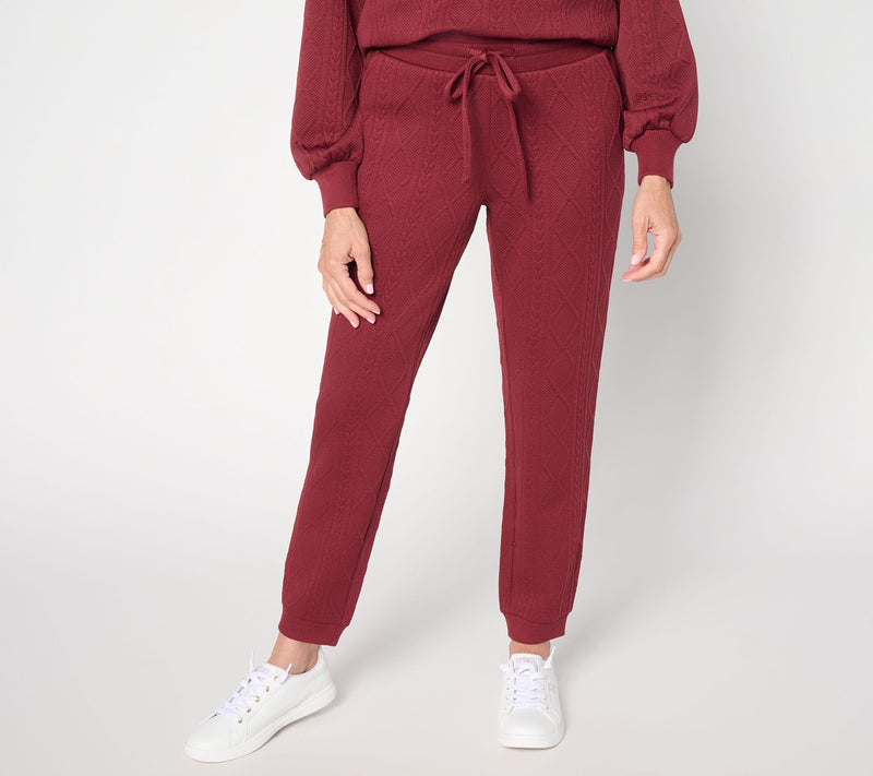 Belle by Kim Gravel Cable Chic Jogger — View 11