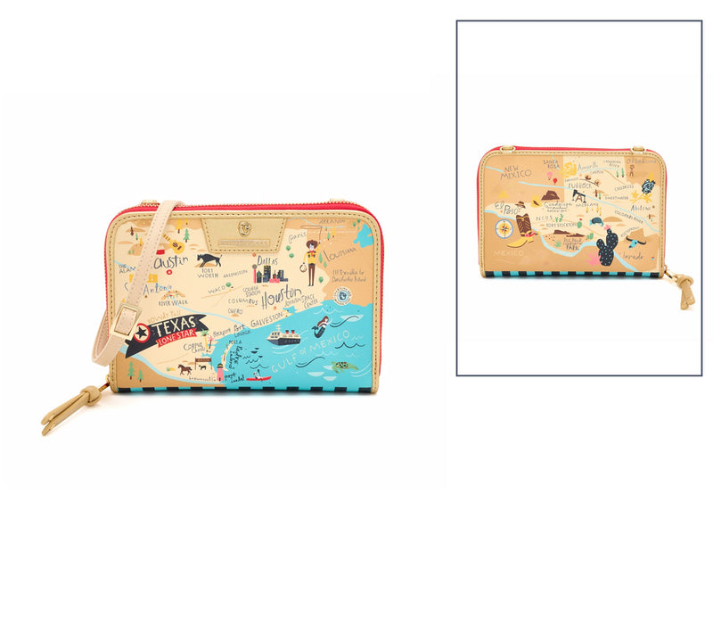 Spartina 449 "Greetings From" All-In-One Phone Crossbody — View 13