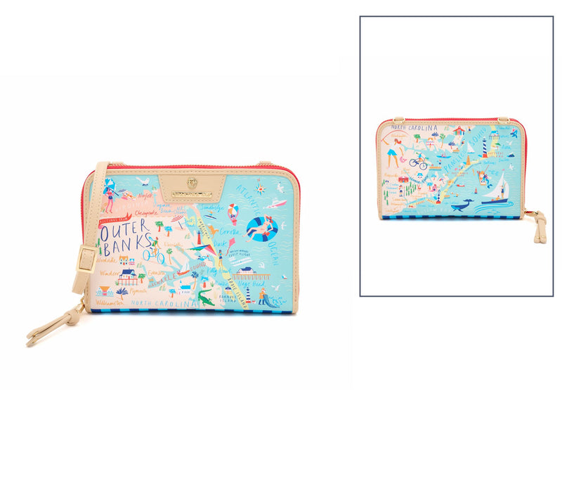Spartina 449 "Greetings From" All-In-One Phone Crossbody — View 9