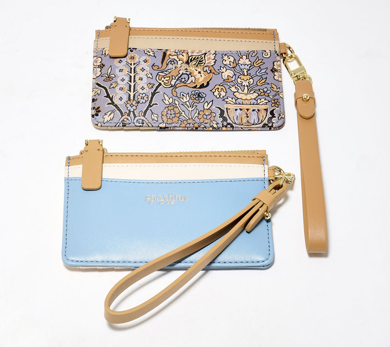 Spartina 449 Slim Card Coin Purse Duo with Wristlet Straps — View 7