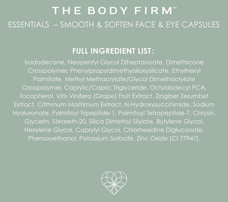 Body Firm Essentials Smooth & Soften Face & EyeCapsules 30 ct — View 2