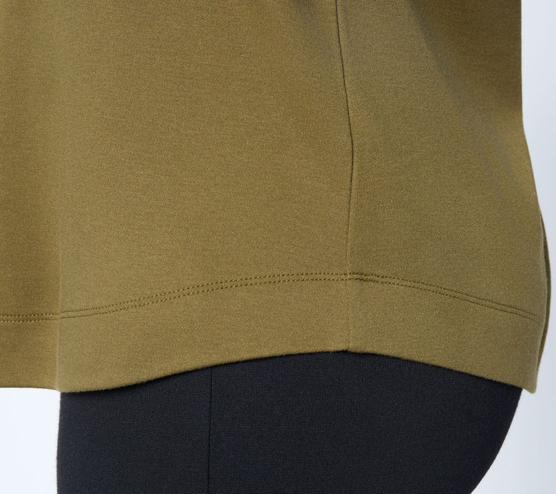 Martha Stewart Signature Essentials Modern Raglan Long Sleeve Top — View 8