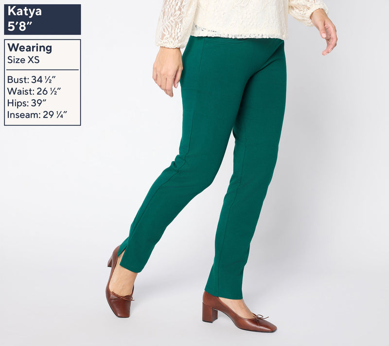Women with Control Tall 86/14 Straight Leg Full Length Pant — View 3
