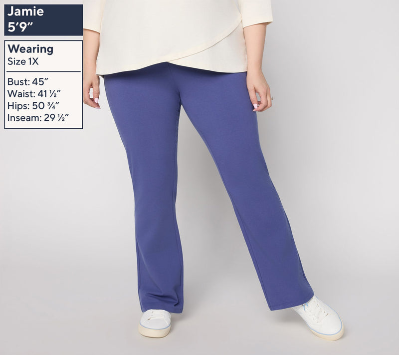 Women with Control Petite 86/14 La Petite Bell Full Length Pant — View 4