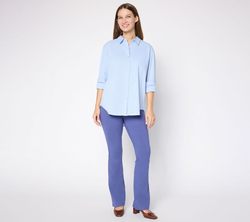 Women with Control Petite 86/14 La Petite Bell Full Length Pant — View 7