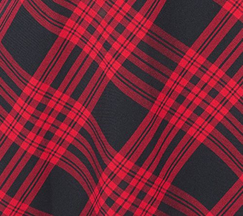 Joan Rivers Petite Biased Plaid Maxi Skirt with Hidden Zipper — View 7