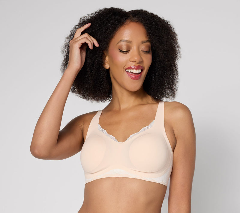 Evelyn & Bobbie Lace Beyond Seamless Wirefree Bra — View 7