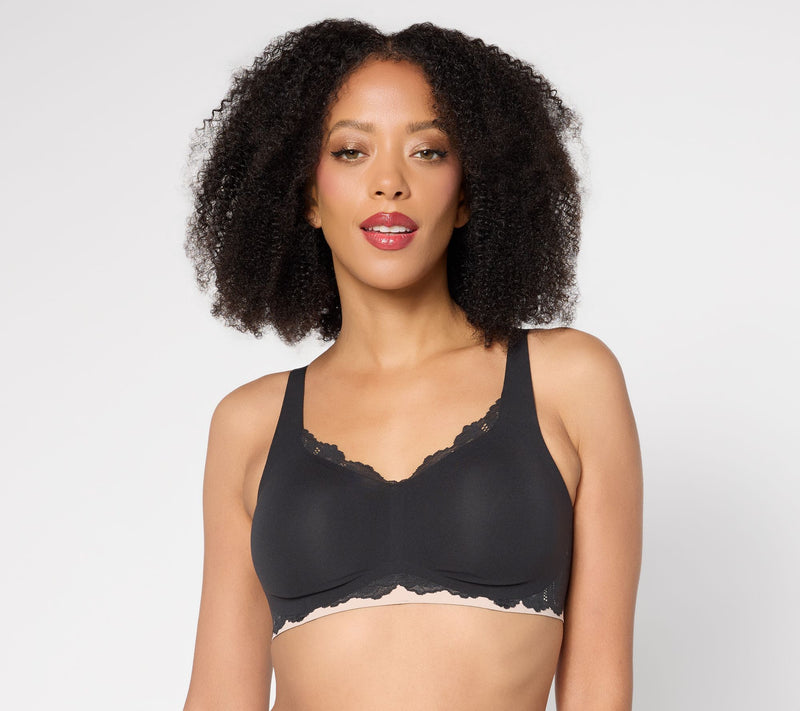 Evelyn & Bobbie Lace Beyond Seamless Wirefree Bra — View 3
