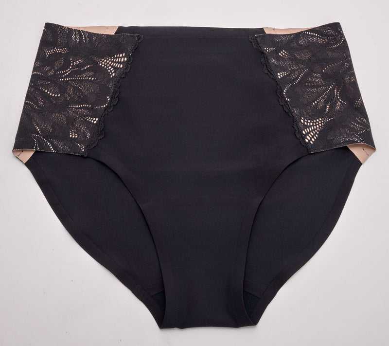 Evelyn & Bobbie Lace High Waisted Retro Bikini — View 3
