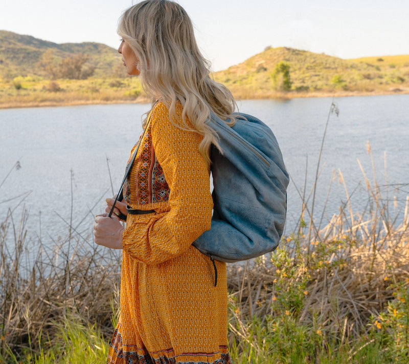 Old Trend Dorado Lambskin Hobo Convertible Backpack — View 8