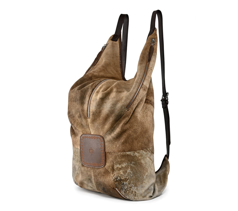 Old Trend Dorado Lambskin Hobo Convertible Backpack — View 2
