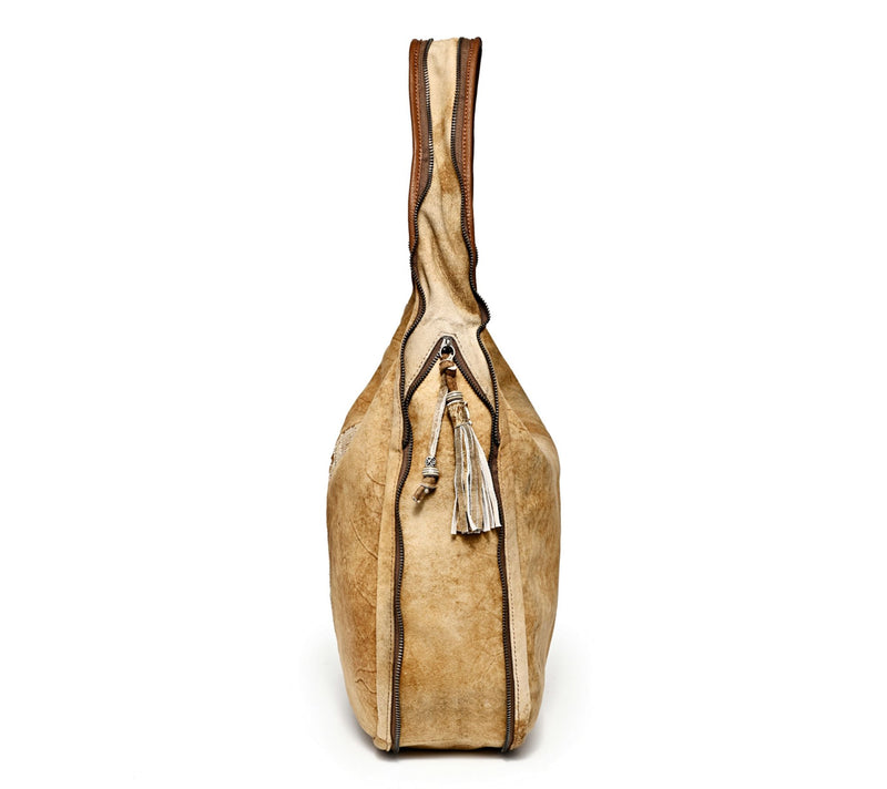 Old Trend Dorado Expandable Leather Hobo Shoulder Bag — View 8